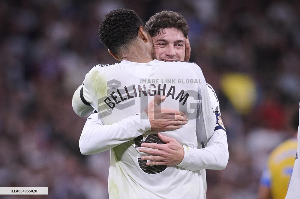 Kylian Mbappe At Real Madrid Cf V Valencia CF- Madrid