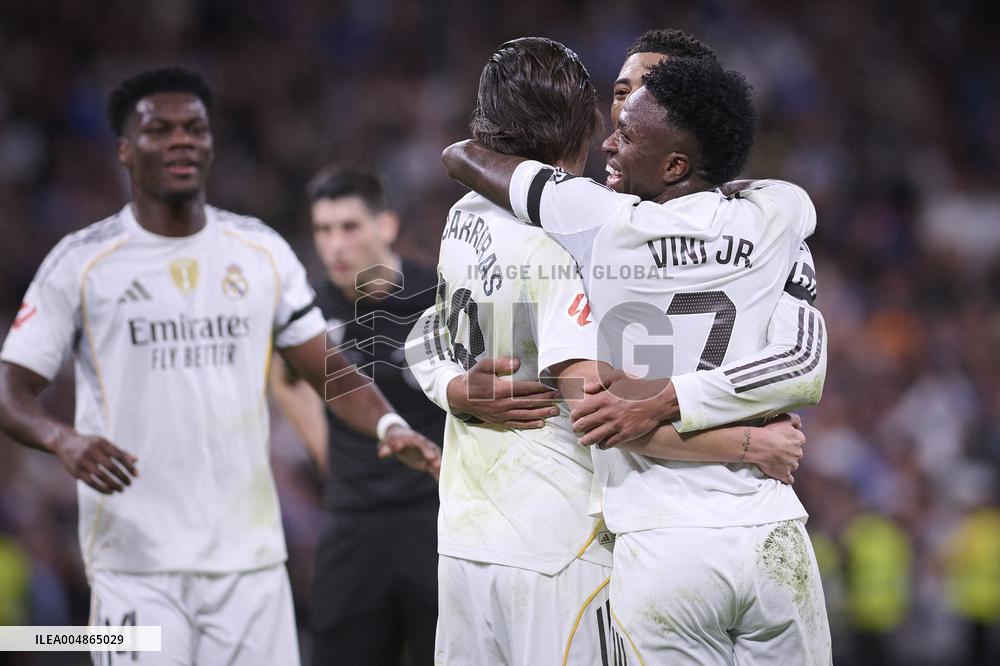 Kylian Mbappe At Real Madrid Cf V Valencia CF- Madrid