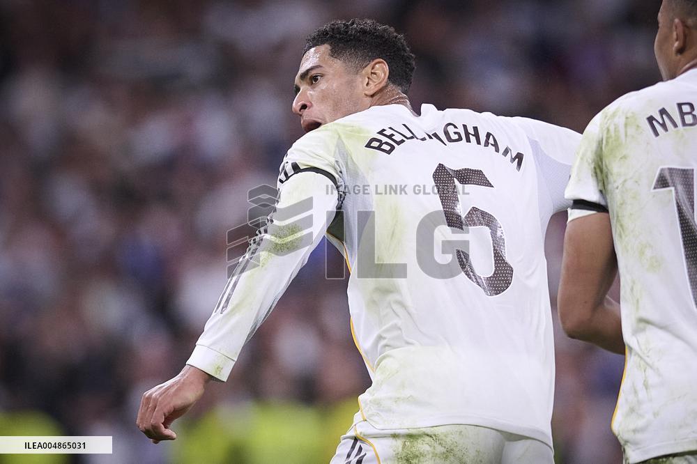 Kylian Mbappe At Real Madrid Cf V Valencia CF- Madrid