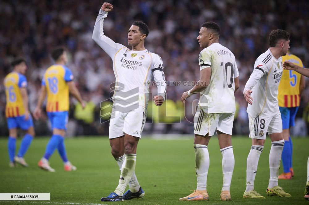 Kylian Mbappe At Real Madrid Cf V Valencia CF- Madrid