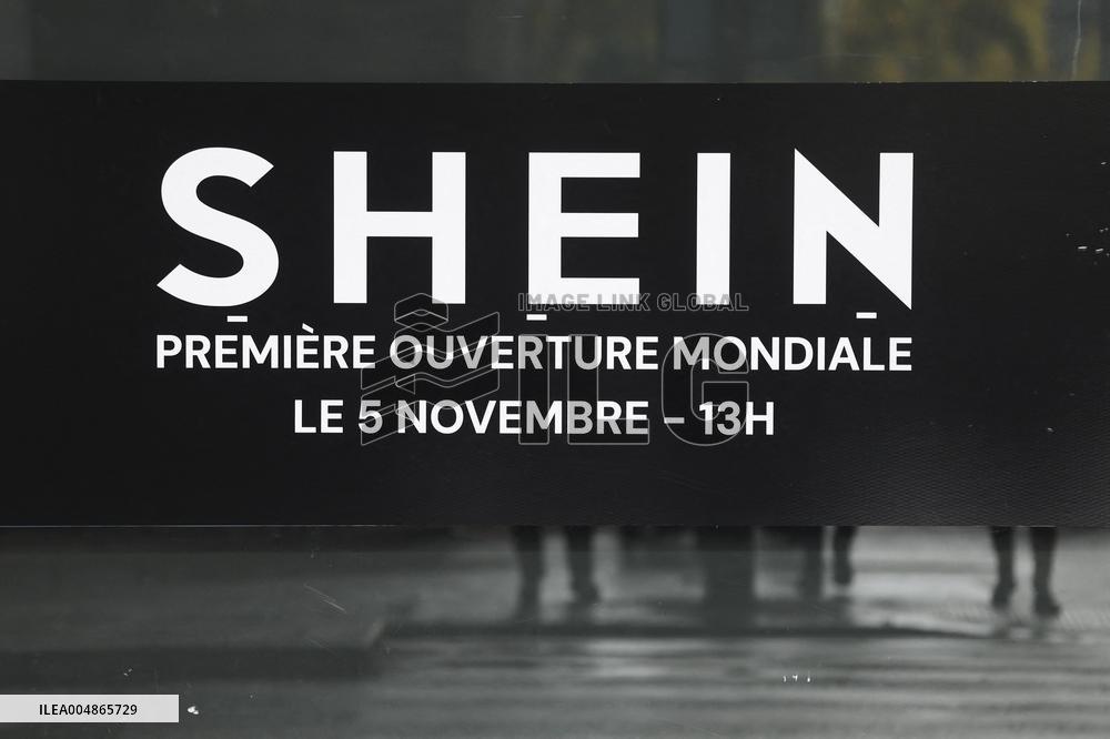 Shein Store Illustration - Paris