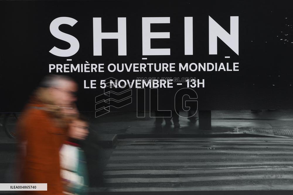 Shein Store Illustration - Paris