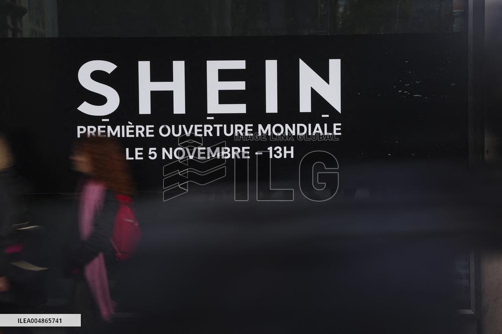 Shein Store Illustration - Paris