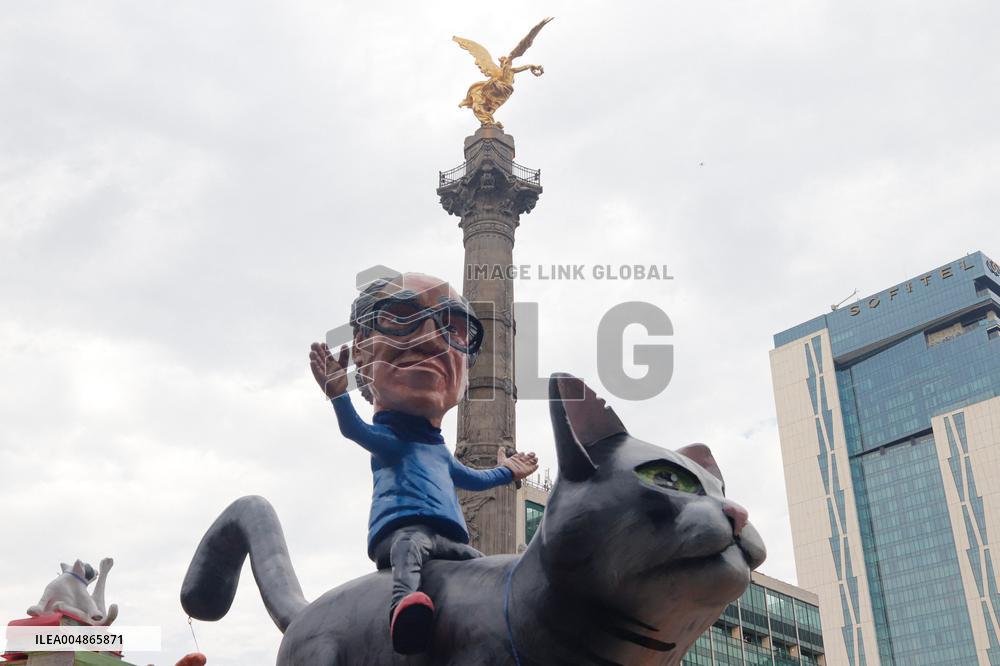 Annual Dia de Muertos Parade - Mexico City