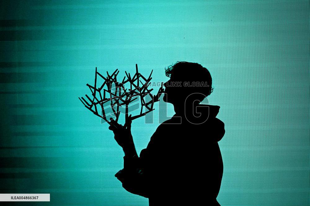 Jannik Sinner poses with Rolex Paris Masters 2025 trophy in Paris FA