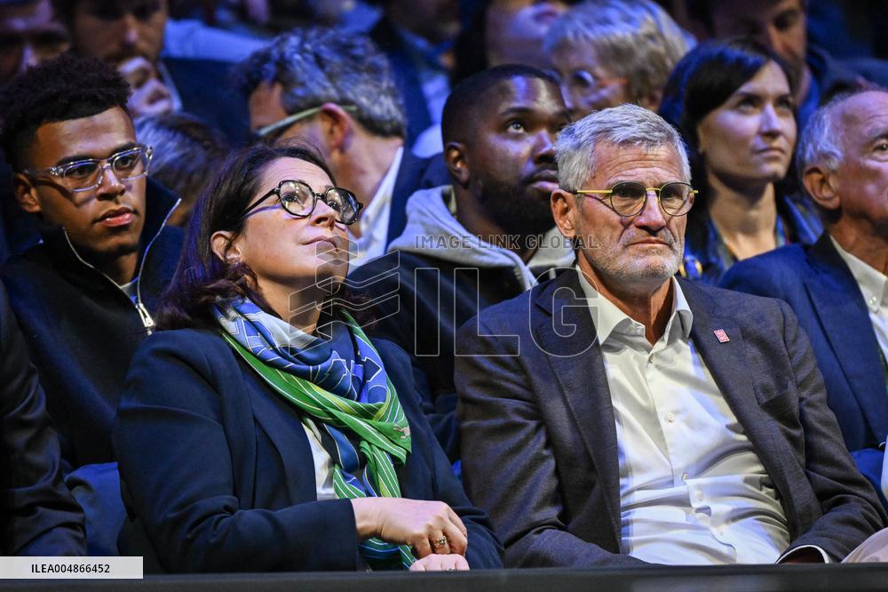 Attendees at Jannik Sinner game at Rolex Paris Masters 2025 in Paris FA