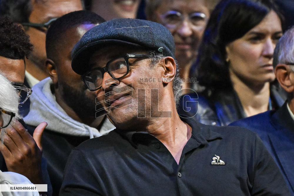 Attendees at Jannik Sinner game at Rolex Paris Masters 2025 in Paris FA