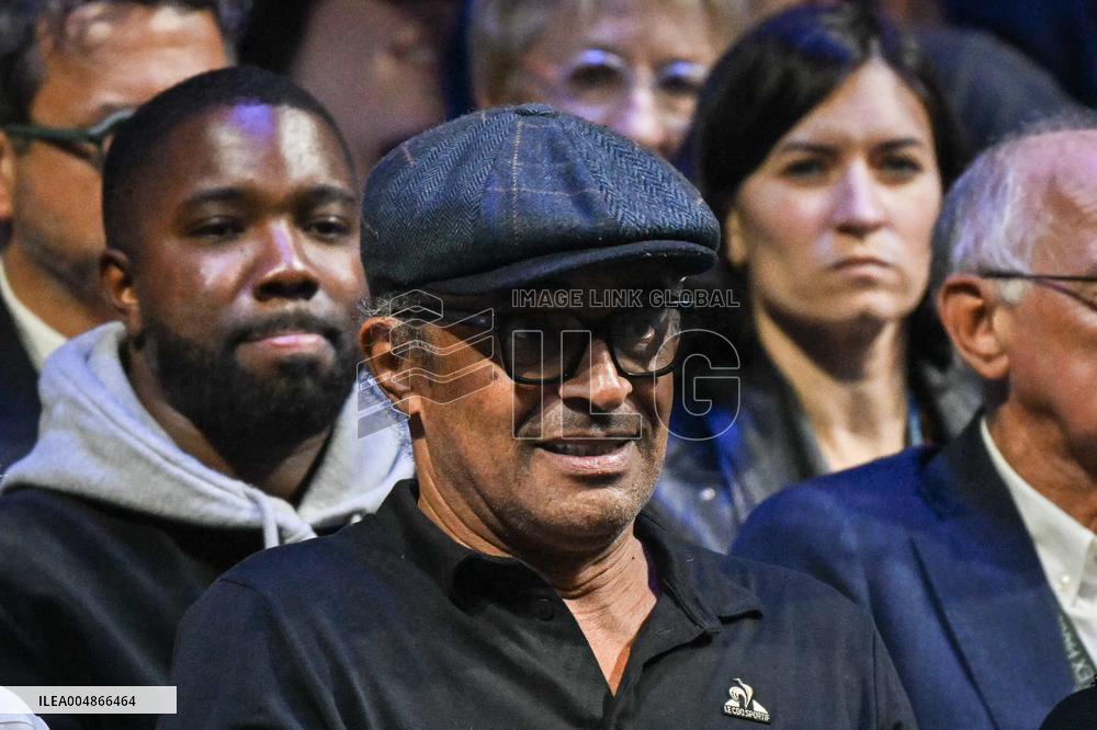 Attendees at Jannik Sinner game at Rolex Paris Masters 2025 in Paris FA