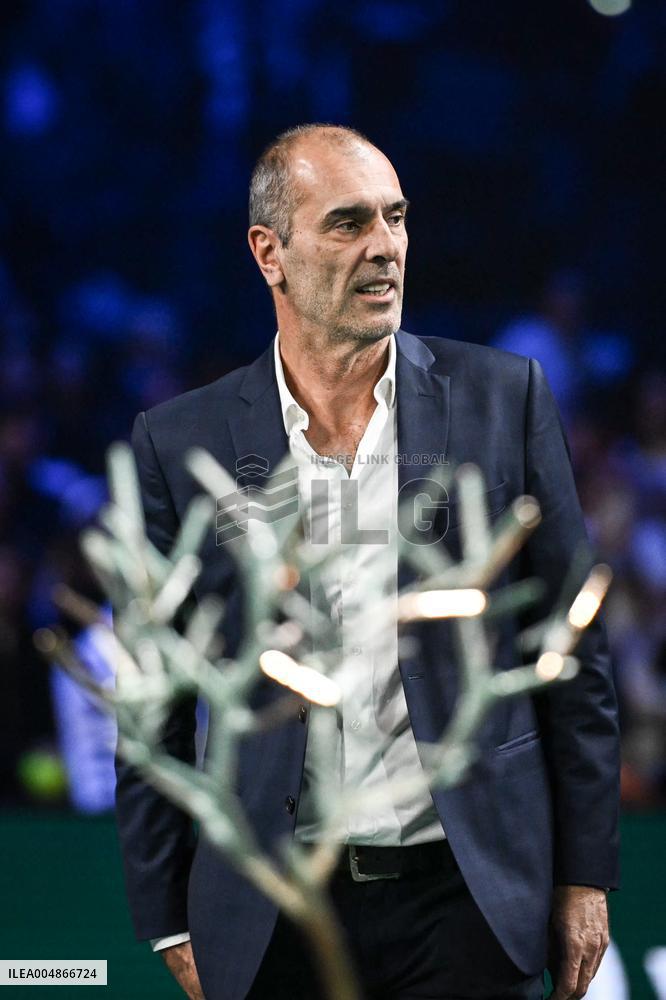 Jannik Sinner celebrates victory at Rolex Paris Masters 2025 in Paris FA