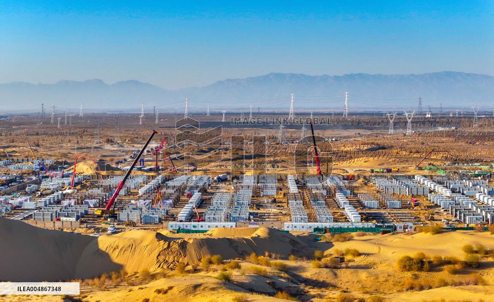 Energy Storage Power Station Construction in Ordos