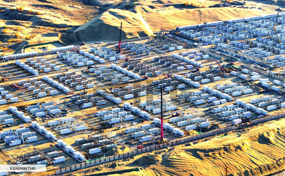 Energy Storage Power Station Construction in Ordos