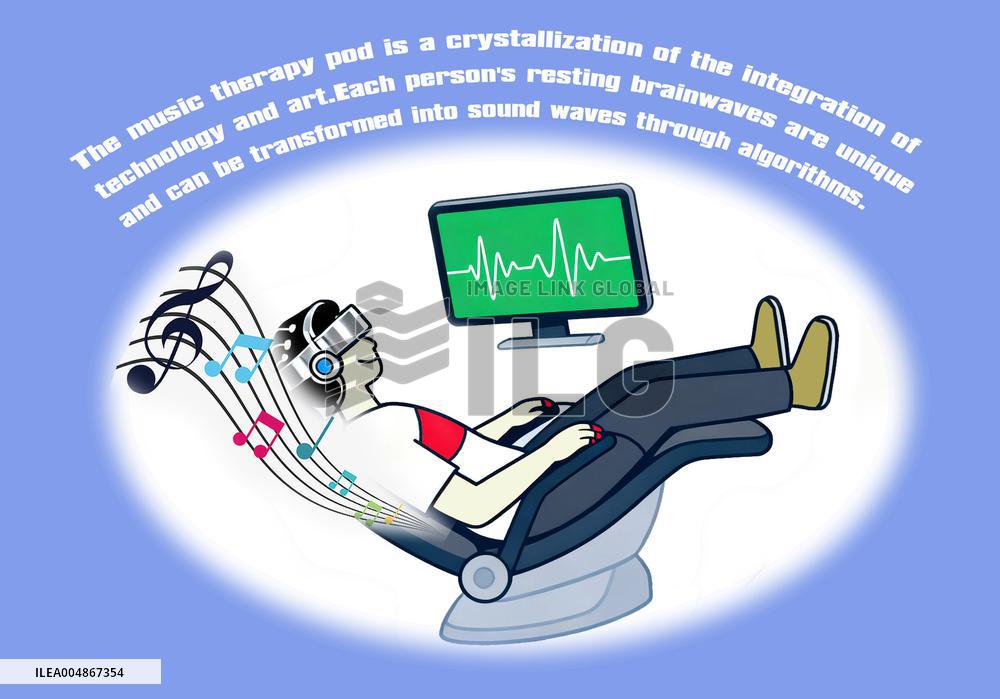 AI Music Therapy Pod