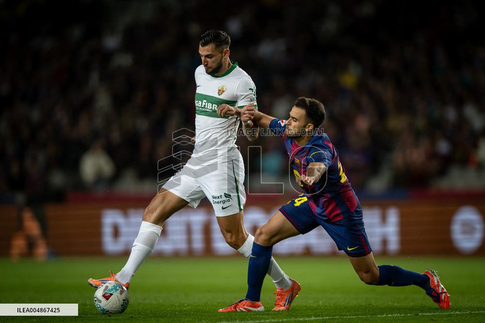 CALCIO - LaLiga - FC BARCELONA - ELCHE CF