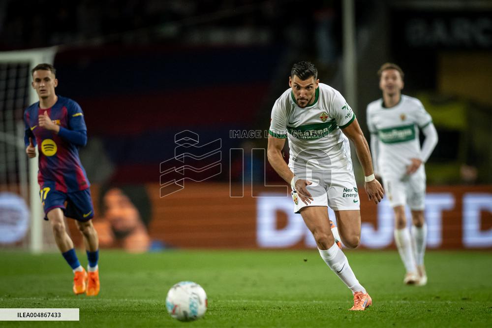 CALCIO - LaLiga - FC BARCELONA - ELCHE CF