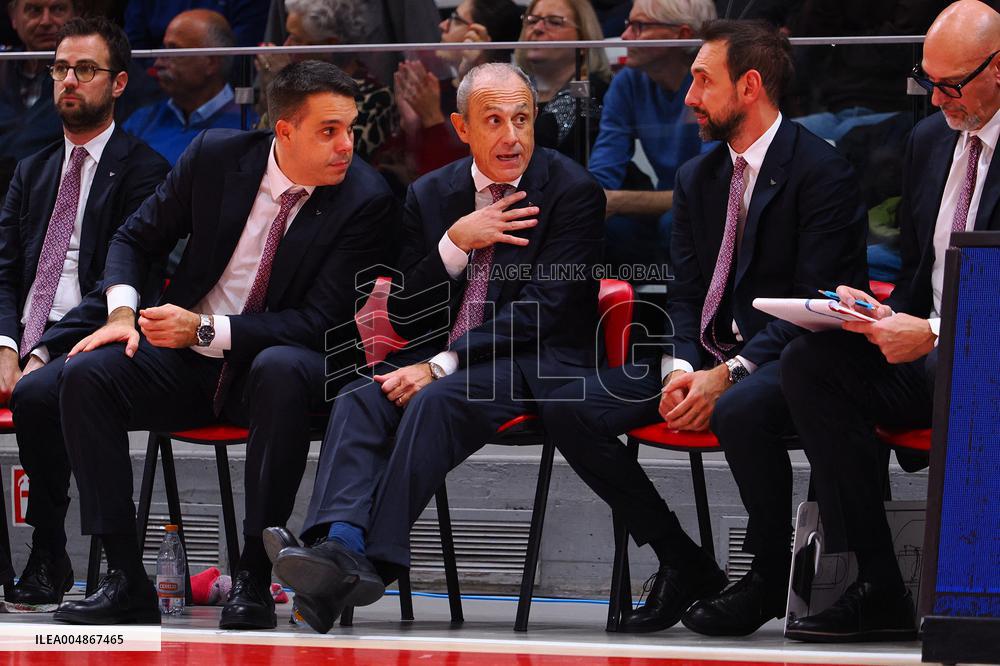 BASKET - Serie A - Una Hotels Reggio Emilia vs EA7 Emporio Armani Milano