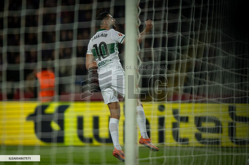 CALCIO - LaLiga - FC BARCELONA - ELCHE CF