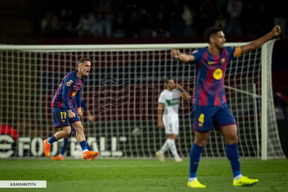 CALCIO - LaLiga - FC BARCELONA - ELCHE CF