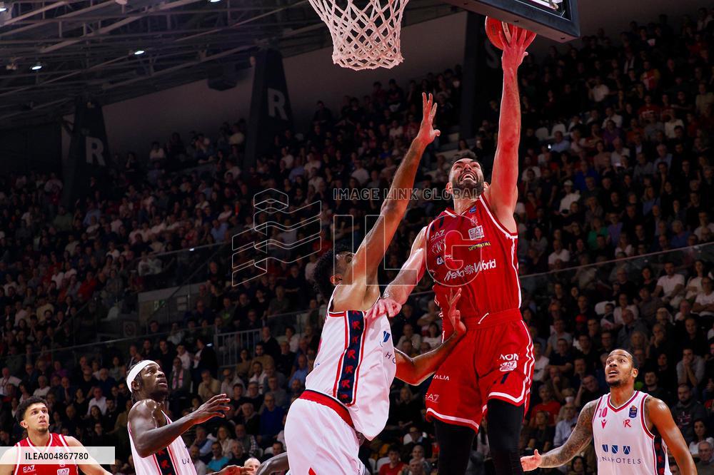 BASKET - Serie A - Una Hotels Reggio Emilia vs EA7 Emporio Armani Milano
