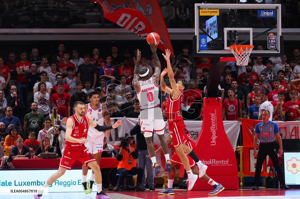 BASKET - Serie A - Una Hotels Reggio Emilia vs EA7 Emporio Armani Milano