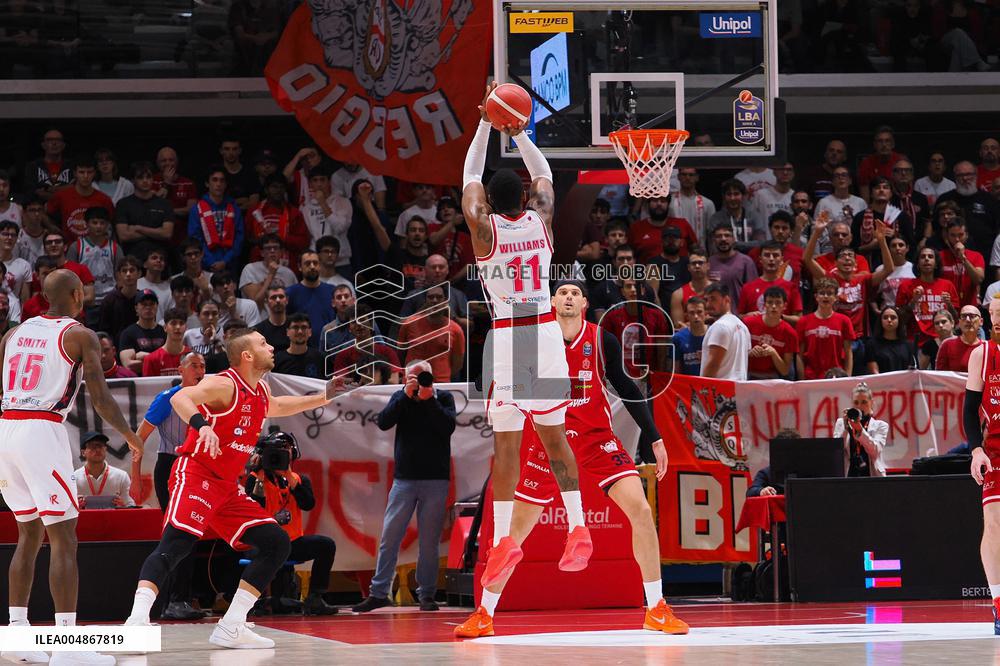 BASKET - Serie A - Una Hotels Reggio Emilia vs EA7 Emporio Armani Milano