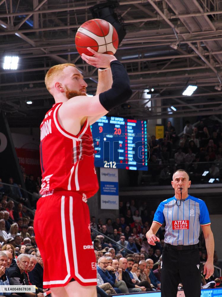 BASKET - Serie A - Una Hotels Reggio Emilia vs EA7 Emporio Armani Milano