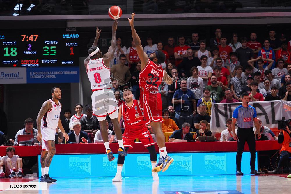 BASKET - Serie A - Una Hotels Reggio Emilia vs EA7 Emporio Armani Milano