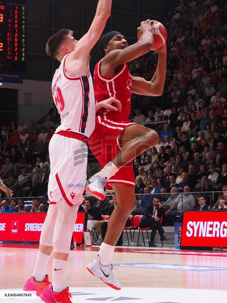 BASKET - Serie A - Una Hotels Reggio Emilia vs EA7 Emporio Armani Milano