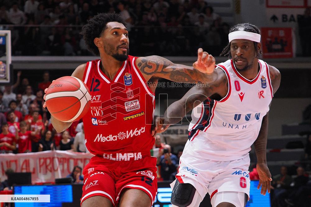 BASKET - Serie A - Una Hotels Reggio Emilia vs EA7 Emporio Armani Milano