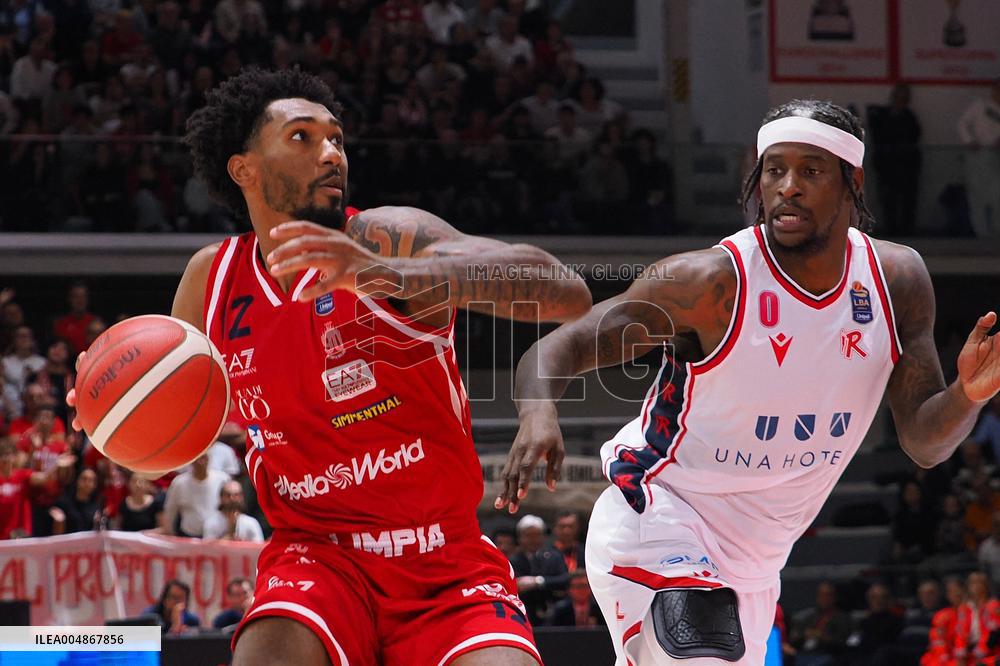BASKET - Serie A - Una Hotels Reggio Emilia vs EA7 Emporio Armani Milano