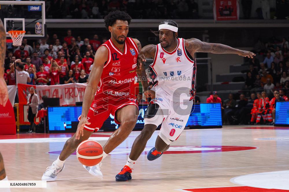 BASKET - Serie A - Una Hotels Reggio Emilia vs EA7 Emporio Armani Milano