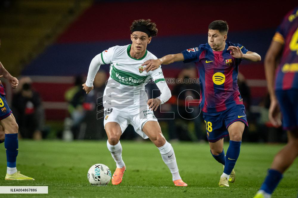 CALCIO - LaLiga - FC BARCELONA - ELCHE CF