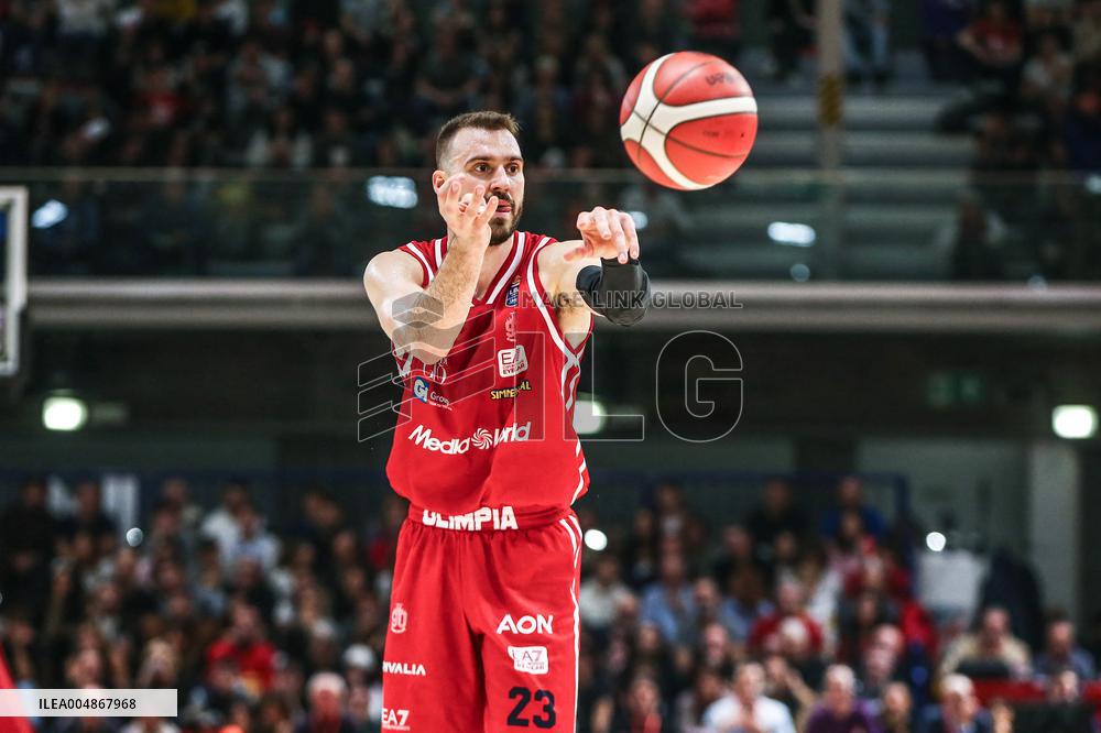 BASKET - Serie A - Una Hotels Reggio Emilia vs EA7 Emporio Armani Milano