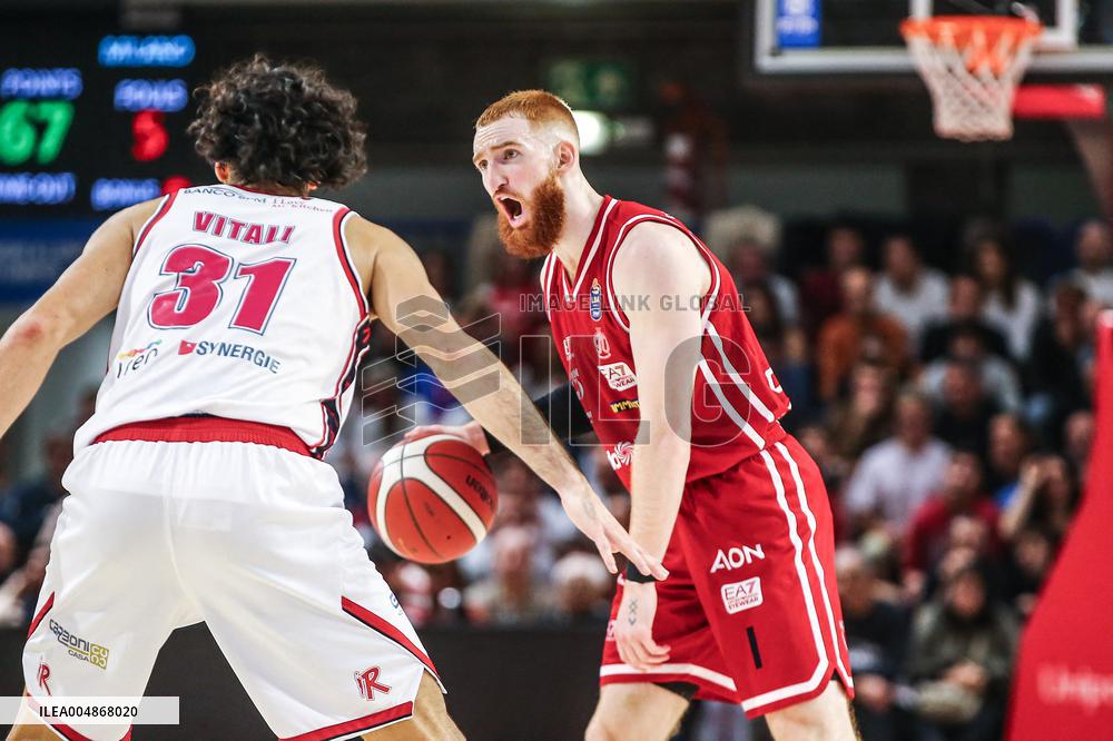 BASKET - Serie A - Una Hotels Reggio Emilia vs EA7 Emporio Armani Milano