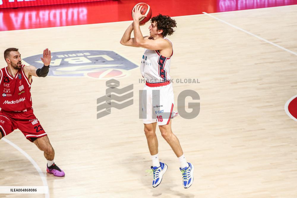 BASKET - Serie A - Una Hotels Reggio Emilia vs EA7 Emporio Armani Milano