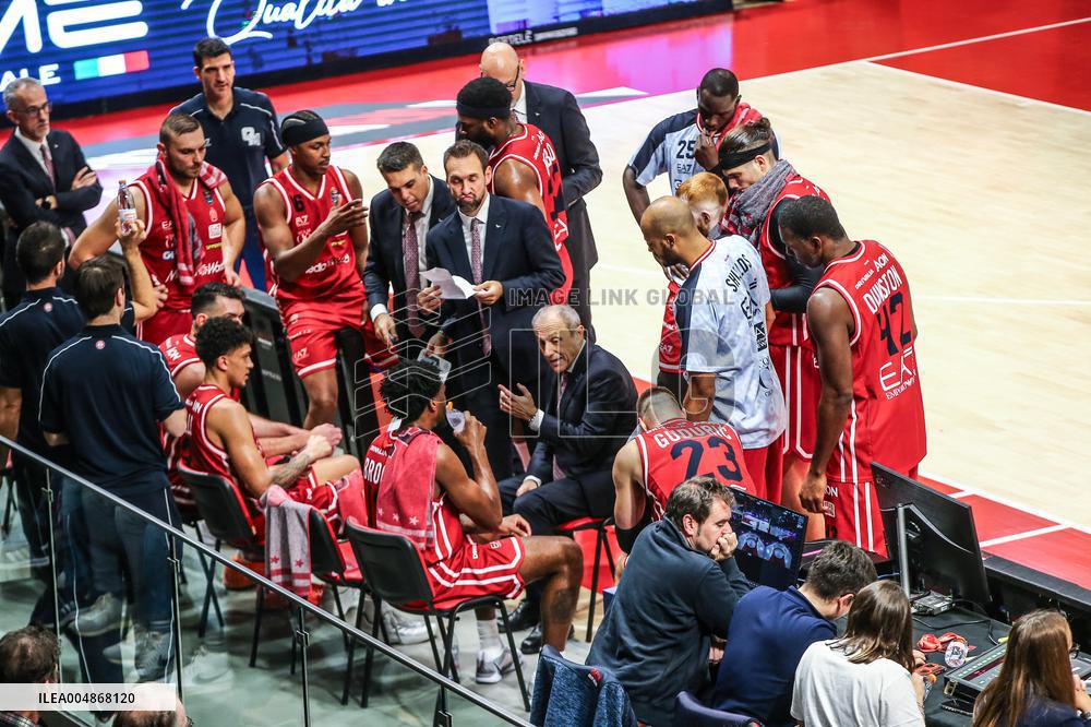 BASKET - Serie A - Una Hotels Reggio Emilia vs EA7 Emporio Armani Milano