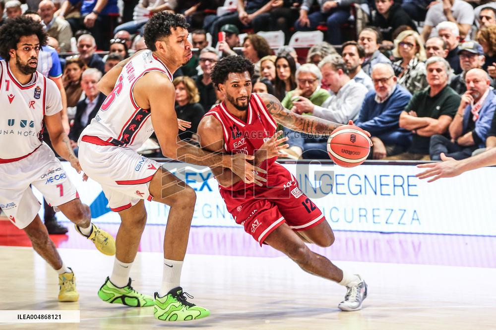 BASKET - Serie A - Una Hotels Reggio Emilia vs EA7 Emporio Armani Milano