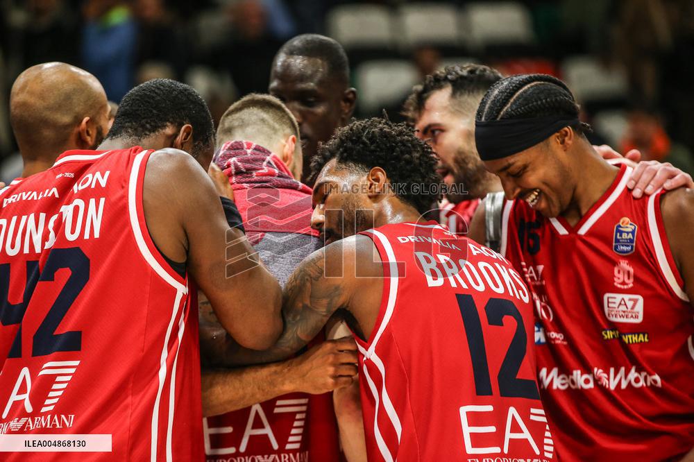 BASKET - Serie A - Una Hotels Reggio Emilia vs EA7 Emporio Armani Milano