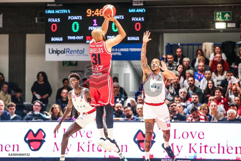 BASKET - Serie A - Una Hotels Reggio Emilia vs EA7 Emporio Armani Milano