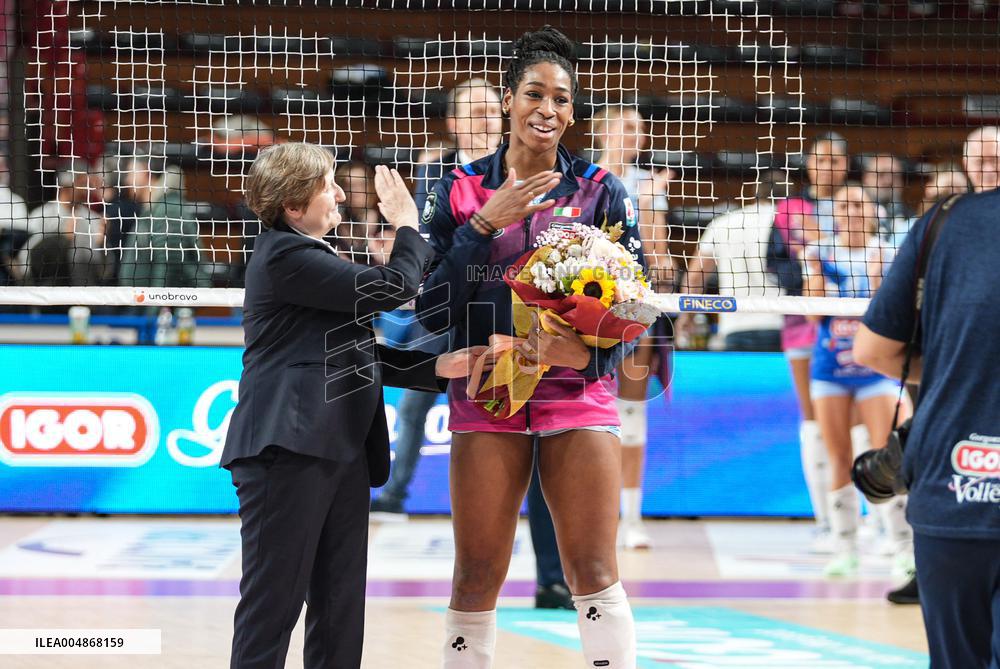 VOLLEY - Serie A1 Femminile - Igor Gorgonzola Novara vs Savino Del Bene Scandicci