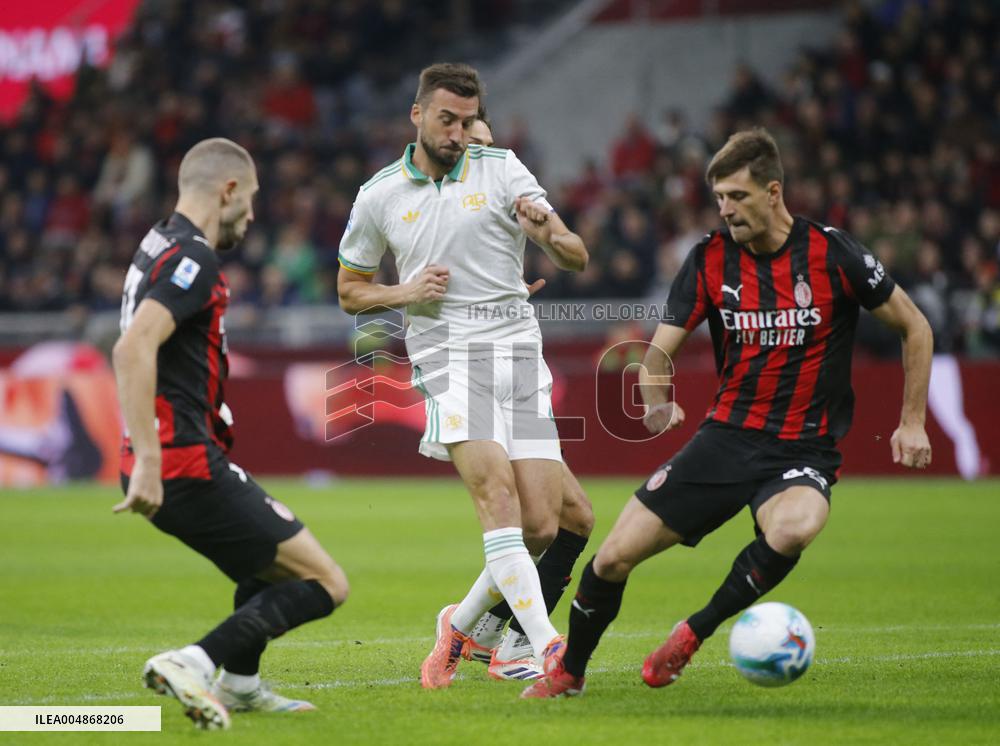 CALCIO - Serie A - AC Milan vs AS Roma