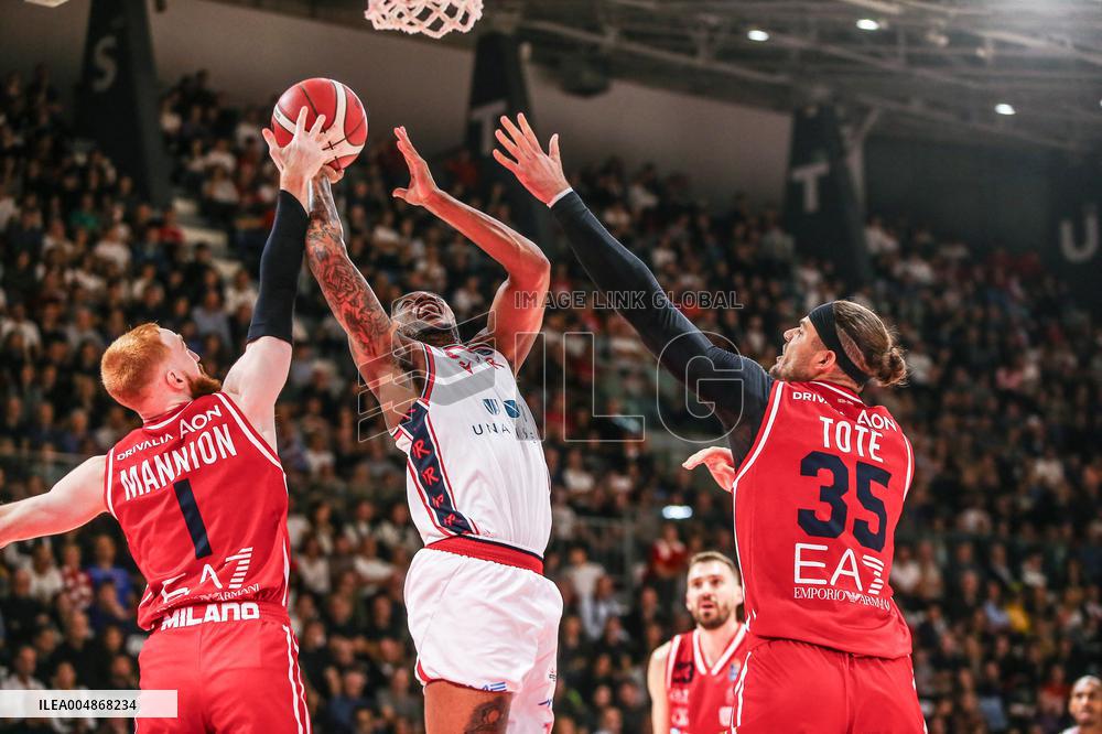 BASKET - Serie A - Una Hotels Reggio Emilia vs EA7 Emporio Armani Milano