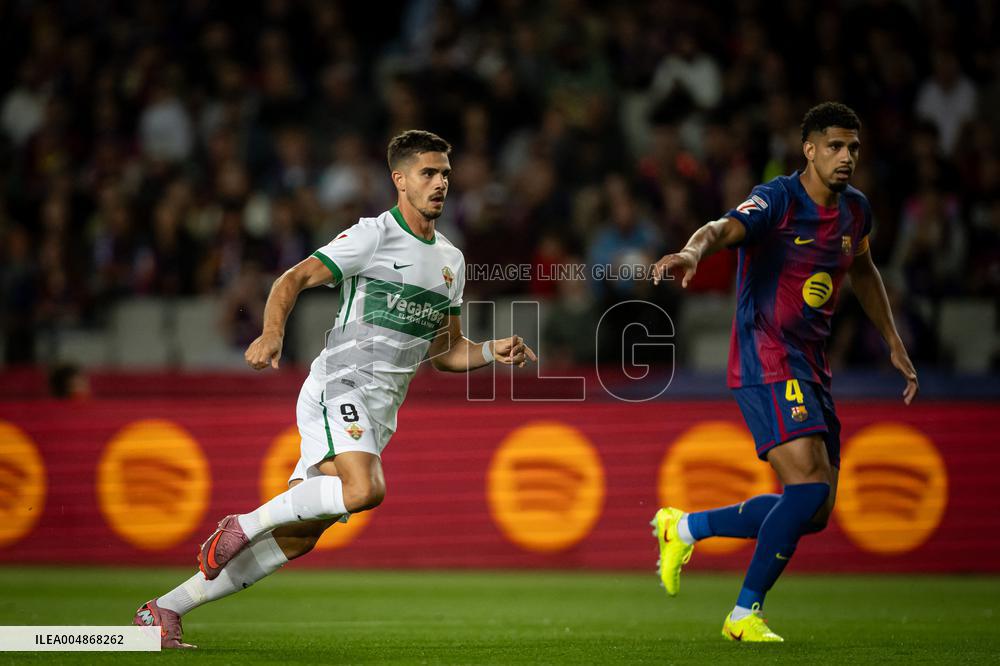 CALCIO - LaLiga - FC BARCELONA - ELCHE CF
