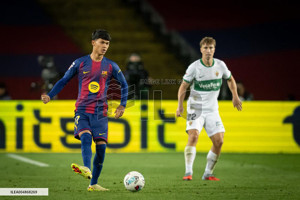 CALCIO - LaLiga - FC BARCELONA - ELCHE CF