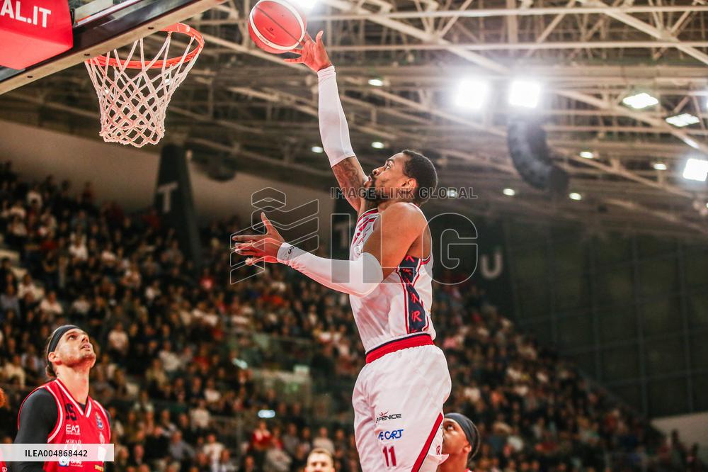 BASKET - Serie A - Una Hotels Reggio Emilia vs EA7 Emporio Armani Milano