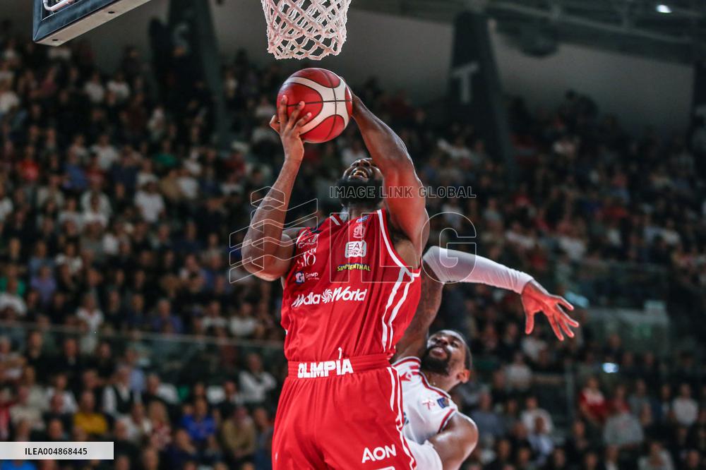 BASKET - Serie A - Una Hotels Reggio Emilia vs EA7 Emporio Armani Milano