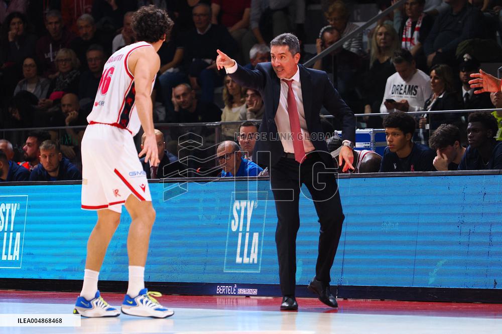 BASKET - Serie A - Una Hotels Reggio Emilia vs EA7 Emporio Armani Milano