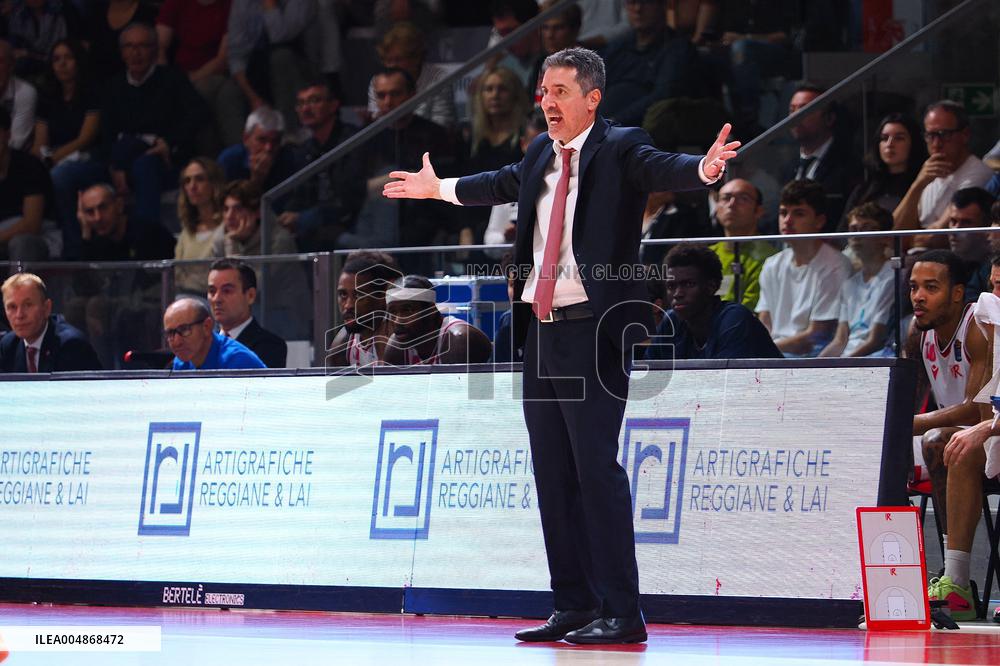 BASKET - Serie A - Una Hotels Reggio Emilia vs EA7 Emporio Armani Milano