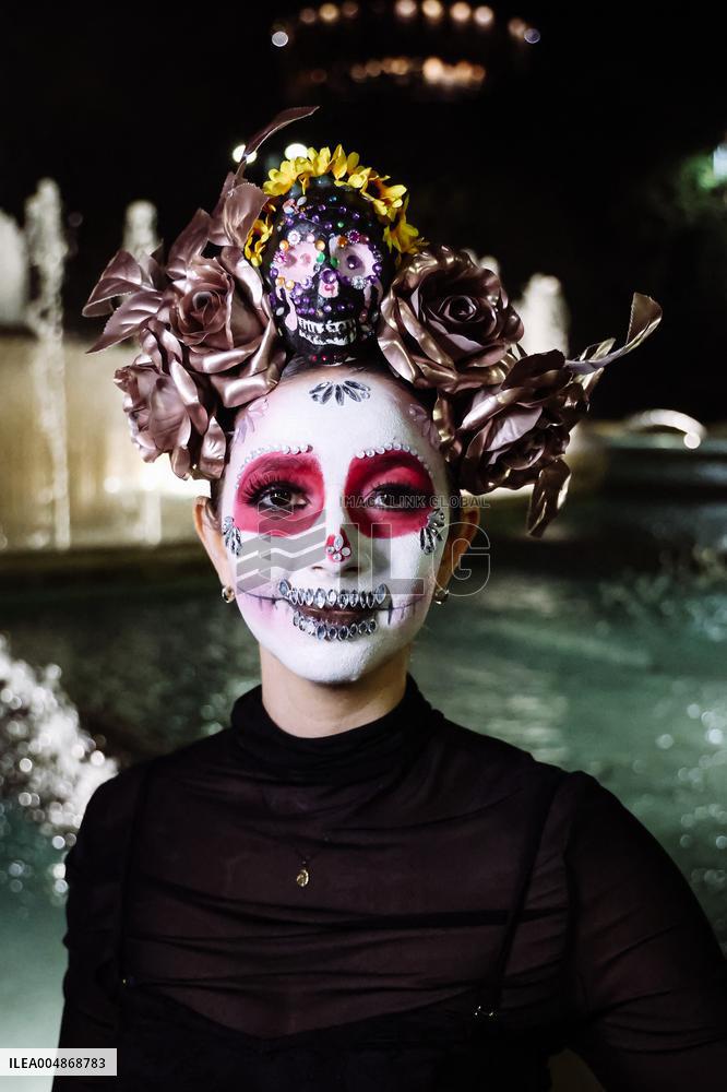 Day of the Dead Parade in Milan