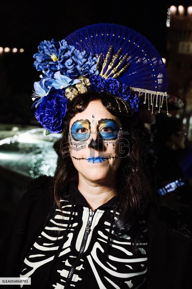 Day of the Dead Parade in Milan