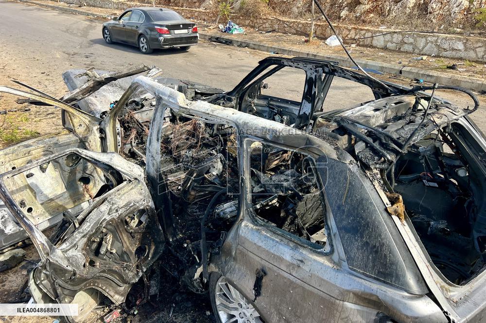 Israeli Attack in Kfar Roummane - Lebanon